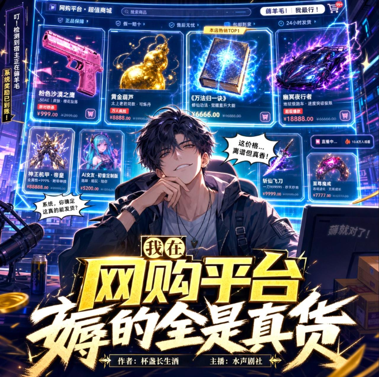我在网购平台薅的全是真货 | 爆笑&轻松&系统 | 水寒领衔丨多人有声剧